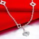 Wholesale Trendy Silver Plant Flower Necklace TGSPN543 2 small
