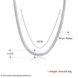 Wholesale Trendy Silver Round Necklace TGSPN463 0 small