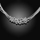Wholesale Romantic Silver Ball Necklace TGSPN475 2 small