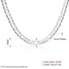 Wholesale Classic Silver Round Necklace TGSPN510 1 small