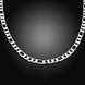 Wholesale Classic Silver Round Necklace TGSPN510 2 small