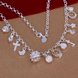 Wholesale Trendy Silver Cross Necklace TGSPN524 0 small