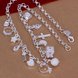 Wholesale Trendy Silver Cross Necklace TGSPN524 1 small