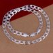 Wholesale Romantic Silver Round Necklace TGSPN551 0 small