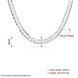 Wholesale Romantic Silver Round Necklace TGSPN551 1 small