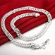 Wholesale Romantic Silver Key Necklace TGSPN562 2 small