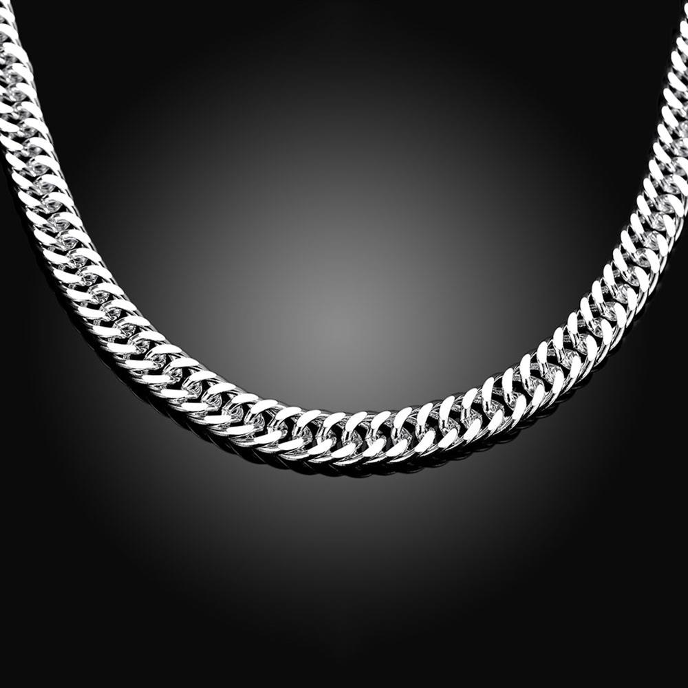 Wholesale Romantic Silver Key Necklace TGSPN562 5