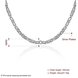 Wholesale Romantic Silver Star Necklace TGSPN580 0 small