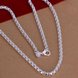 Wholesale Trendy Silver Geometric Necklace TGSPN592 0 small