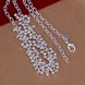 Wholesale Romantic Silver Ball Necklace TGSPN606 1 small