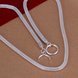 Wholesale Romantic Silver Heart Necklace TGSPN630 1 small