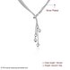 Wholesale Romantic Silver Heart Necklace TGSPN636 1 small