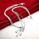 Wholesale Romantic Silver Heart Necklace TGSPN636 3 small