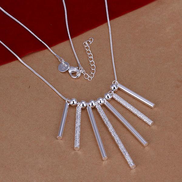 Wholesale Trendy Silver Cross Necklace TGSPN638 0