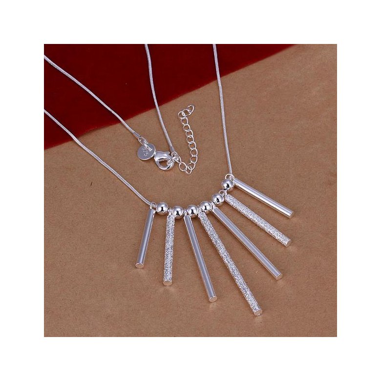 Wholesale Trendy Silver Cross Necklace TGSPN638 0