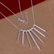 Wholesale Trendy Silver Cross Necklace TGSPN638 0 small