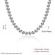 Wholesale Trendy Silver Ball Necklace TGSPN649 1 small