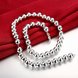 Wholesale Trendy Silver Ball Necklace TGSPN649 3 small