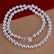 Wholesale Romantic Silver Ball Necklace TGSPN666 0 small