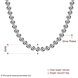 Wholesale Romantic Silver Ball Necklace TGSPN666 1 small