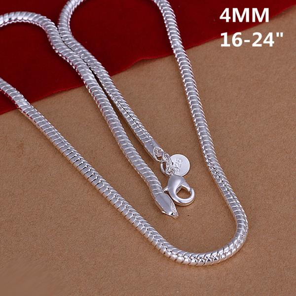 Wholesale Romantic Silver Animal Necklace TGSPN699 1
