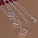 Wholesale Trendy Silver Geometric Necklace TGSPN704 1 small