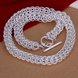 Wholesale Classic Silver Round Necklace TGSPN707 0 small