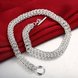 Wholesale Classic Silver Round Necklace TGSPN707 3 small