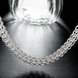 Wholesale Classic Silver Round Necklace TGSPN707 4 small