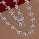 Wholesale Classic Silver Plant Necklace TGSPN730 0 small