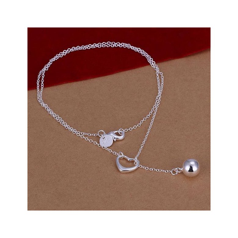 Wholesale Classic Silver Ball Necklace TGSPN736 0