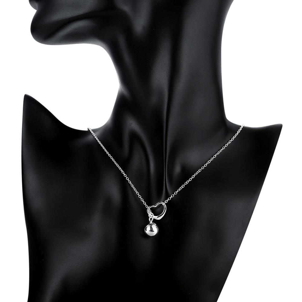 Wholesale Classic Silver Ball Necklace TGSPN736 5