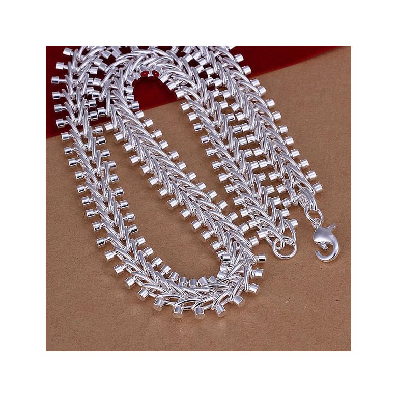 Wholesale Romantic Silver Water Drop Necklace TGSPN739 1