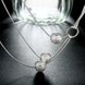 Wholesale Classic Silver Ball Necklace TGSPN751 4 small
