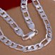 Wholesale Romantic Silver Round Necklace TGSPN766 0 small