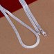 Wholesale Classic Silver Heart Necklace TGSPN778 0 small