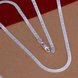 Wholesale Classic Silver Heart Necklace TGSPN778 1 small