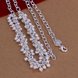 Wholesale Romantic Silver Ball Necklace TGSPN040 0 small