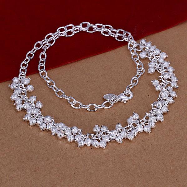 Wholesale Romantic Silver Ball Necklace TGSPN040 1
