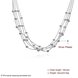 Wholesale Romantic Silver Ball Necklace TGSPN046 1 small