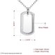 Wholesale Romantic Silver Geometric Necklace TGSPN086 0 small