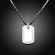 Wholesale Romantic Silver Geometric Necklace TGSPN086 1 small