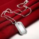 Wholesale Romantic Silver Geometric Necklace TGSPN086 2 small