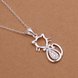 Wholesale Romantic Silver Animal Necklace TGSPN185 2 small
