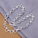 Wholesale Romantic Silver Round Necklace TGSPN251 2 small