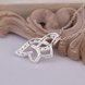 Wholesale Romantic Silver Plant CZ Necklace TGSPN319 1 small