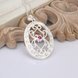 Wholesale Classic Silver Round CZ Necklace TGSPN359 1 small