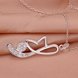 Wholesale Trendy Silver Plant CZ Necklace TGSPN466 1 small