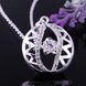 Wholesale Romantic Silver Ball CZ Necklace TGSPN585 2 small