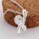 Wholesale Trendy Silver Plant CZ Necklace TGSPN664 0 small